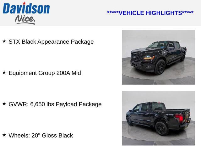 Certified 2025 Ford F150 STX w/ STX Black Appearance Package image 4