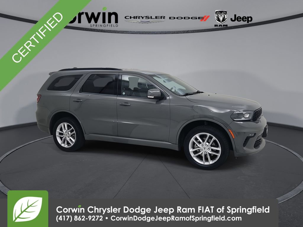Certified 2022 Dodge Durango GT AWD/4WD image 1