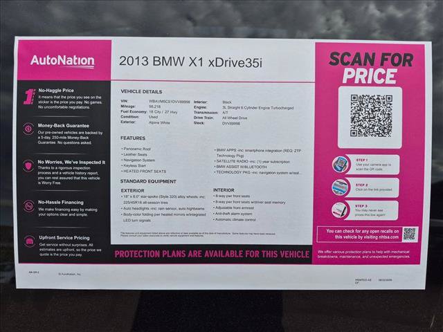 Used 2013 BMW X1 xDrive35i AWD/4WD image 24