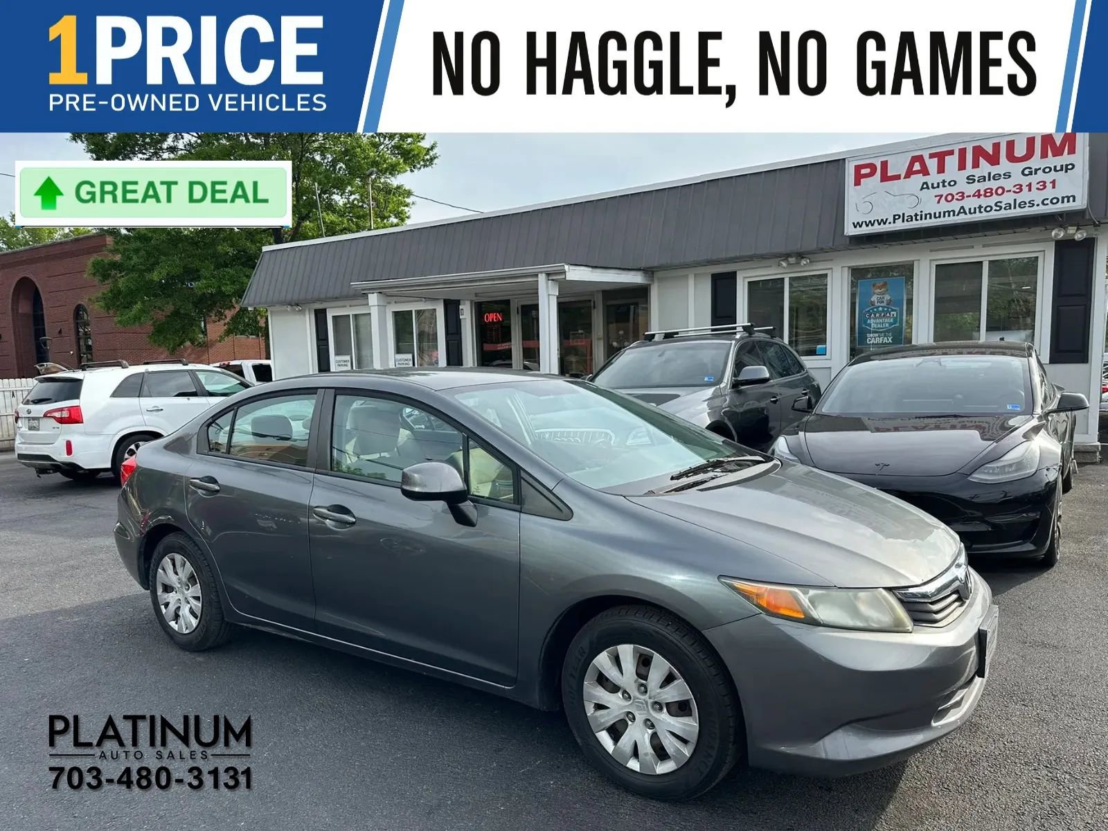 Used 2012 Honda Civic LX image 1