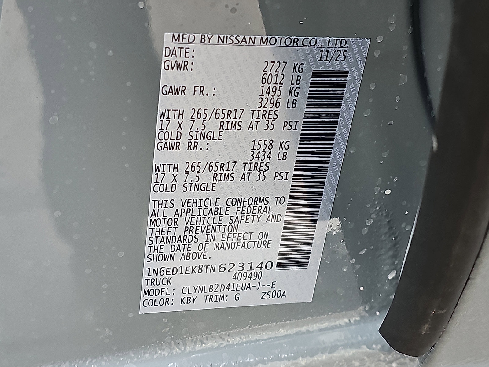 New 2026 Nissan Frontier SV w/ Tow Package image 18