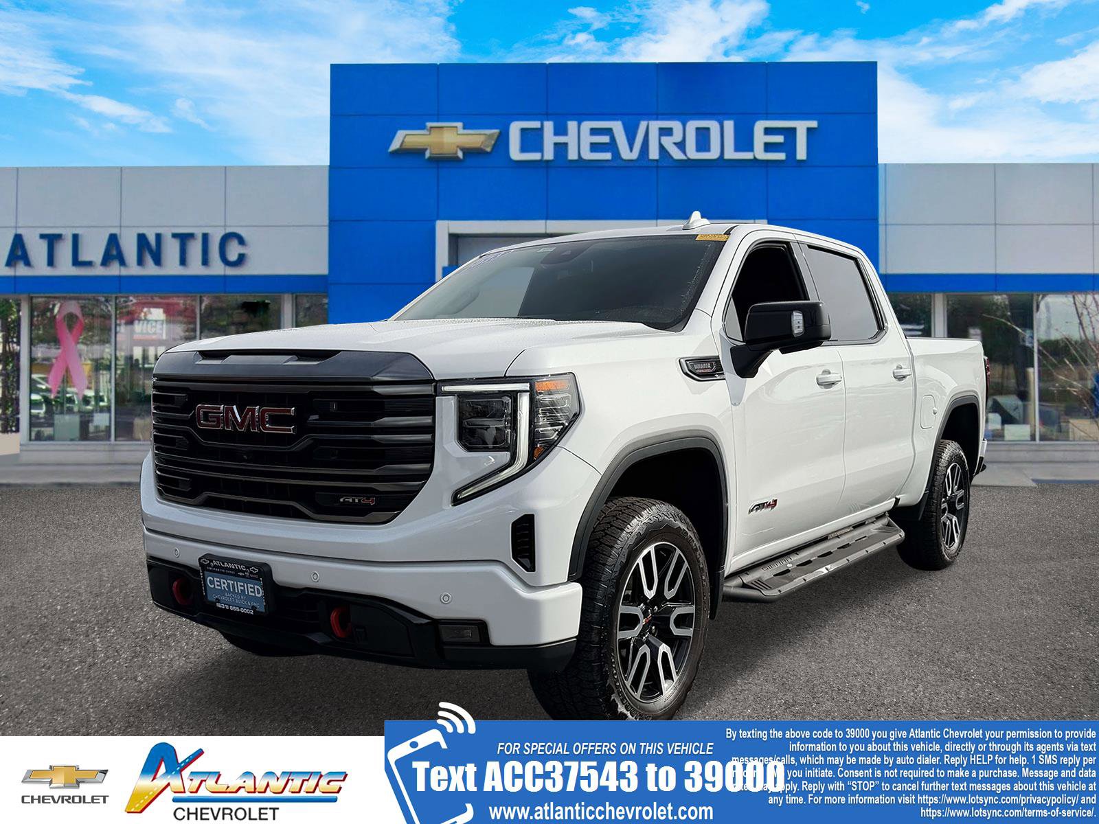 Certified 2023 GMC Sierra 1500 AT4 w/ AT4 Preferred Package image 1