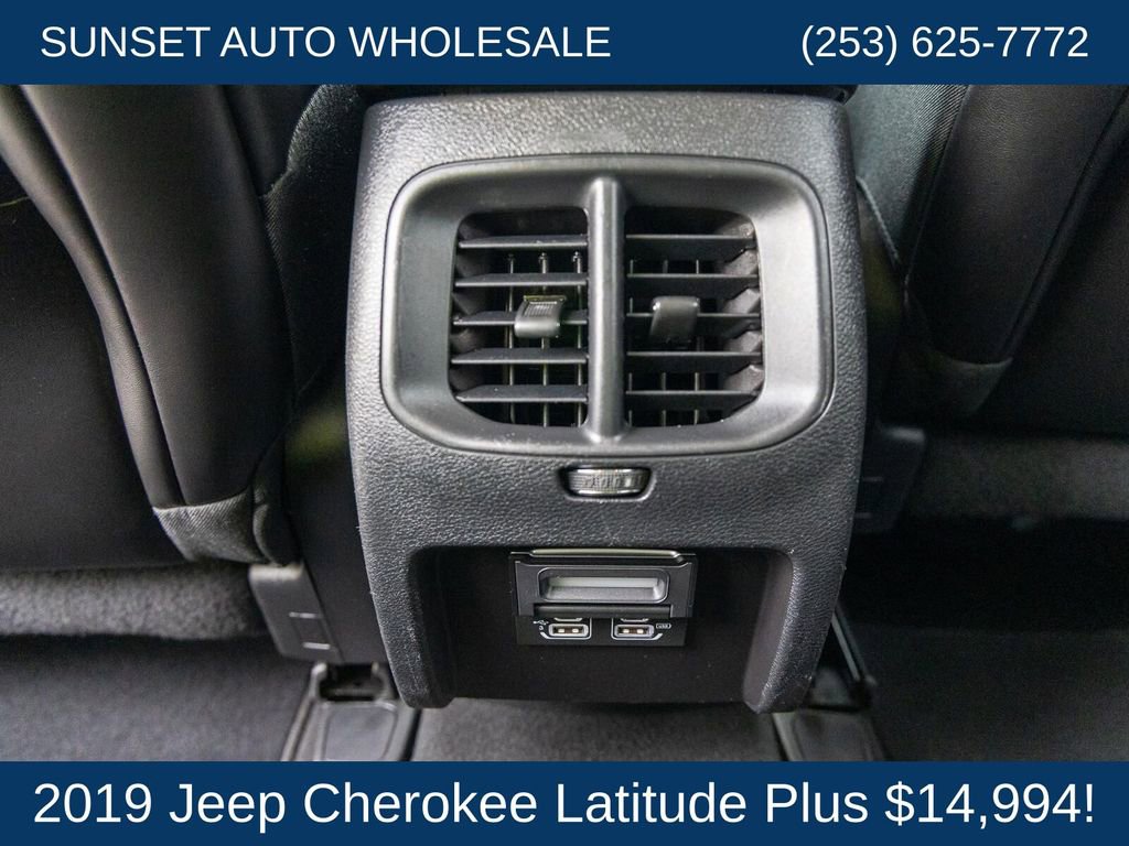 Used 2019 Jeep Cherokee Latitude Plus image 72