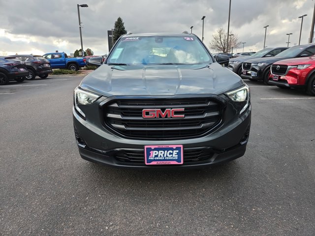 Used 2021 GMC Terrain SLT w/ LPO, Dark Accent Package image 8