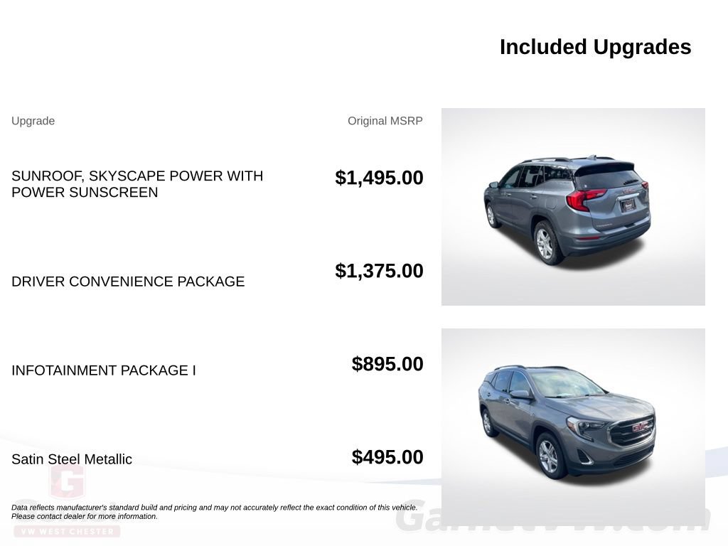 Used 2019 GMC Terrain SLE w/ Driver Convenience Package AWD/4WD image 8