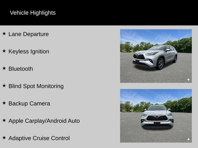 Used 2025 Toyota Highlander XLE AWD/4WD image 2