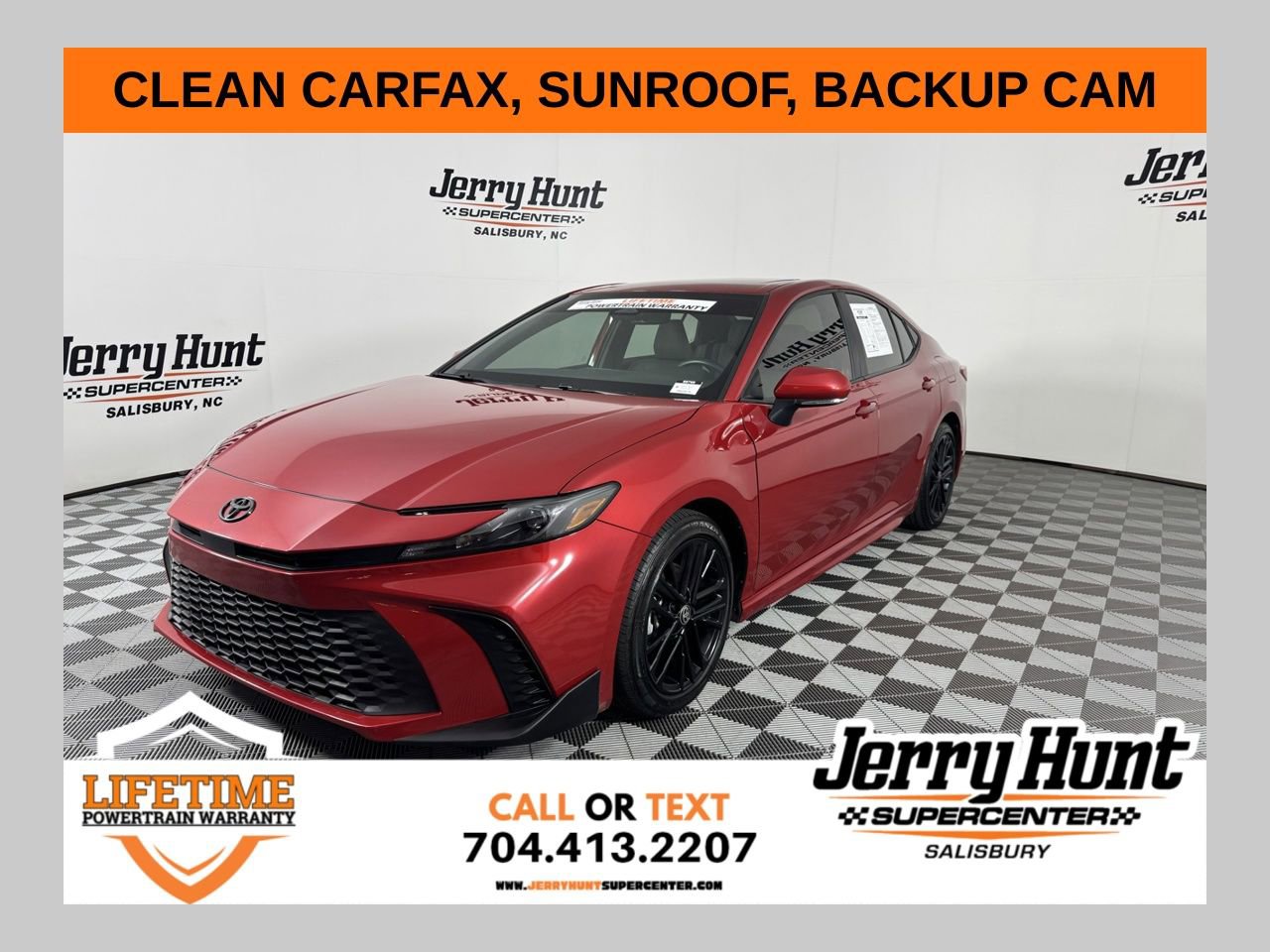 Used 2025 Toyota Camry SE w/ Multimedia Upgrade Package FWD image 1