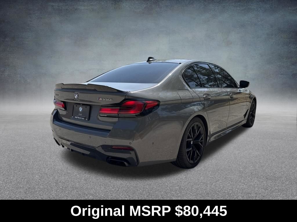 Used 2022 BMW M550i xDrive w/ Premium Package image 6