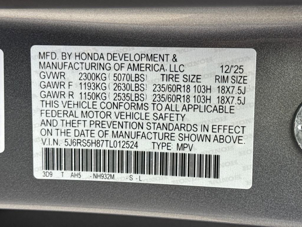 New 2026 Honda CR-V Sport-L image 28