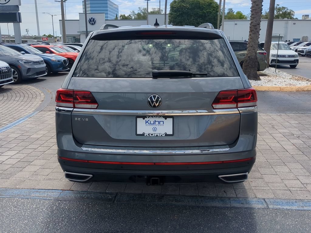 Used 2021 Volkswagen Atlas SE w/ Towing Package FWD image 5