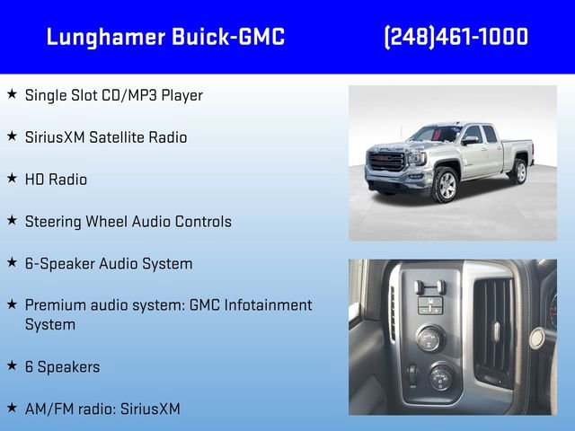 Certified 2018 GMC Sierra 1500 SLE w/ SLE Value Package image 34