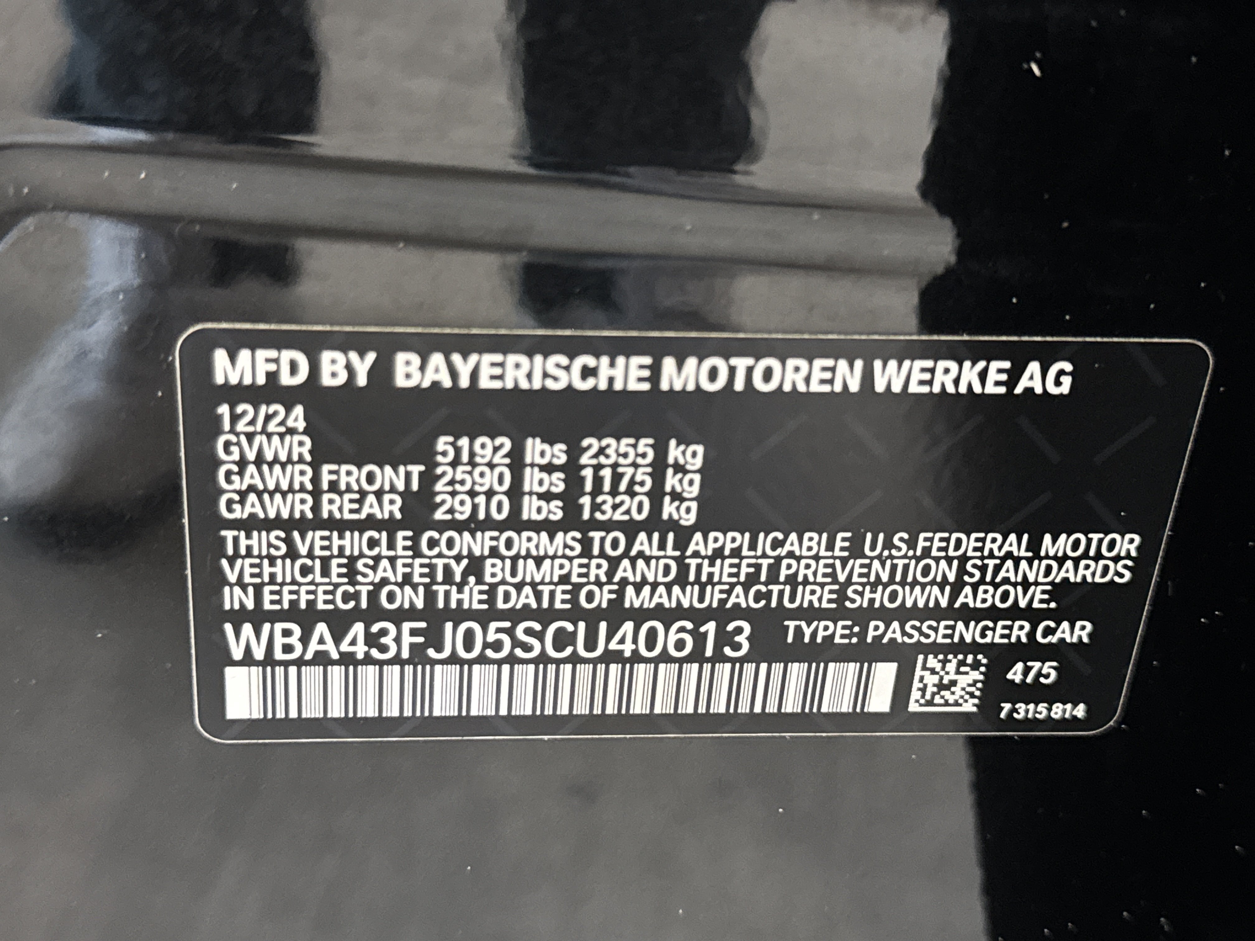 Used 2025 BMW 530i w/ M Sport Package RWD image 38