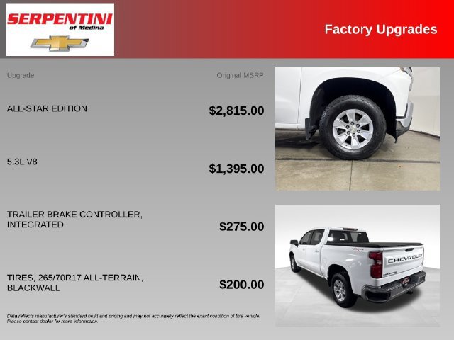 Used 2019 Chevrolet Silverado 1500 LT w/ All-Star Edition AWD/4WD image 5