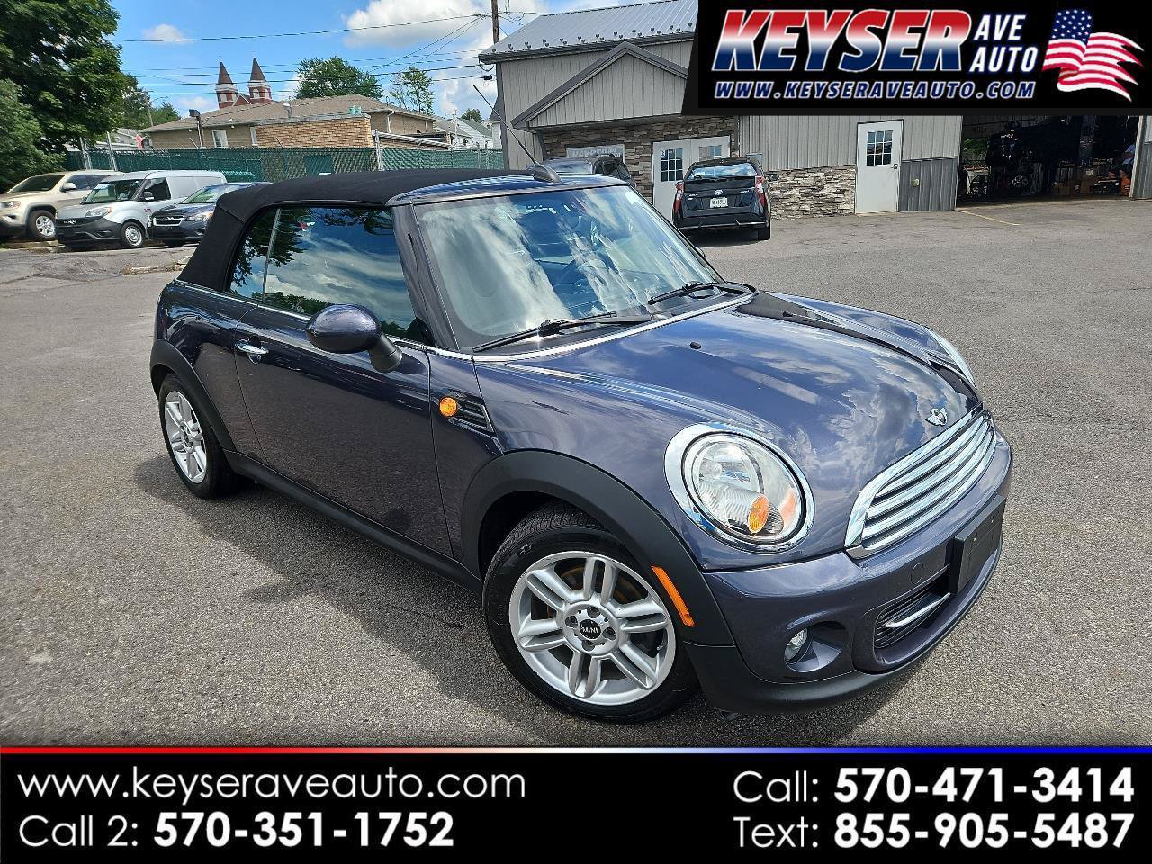 Used 2012 MINI Cooper Convertible