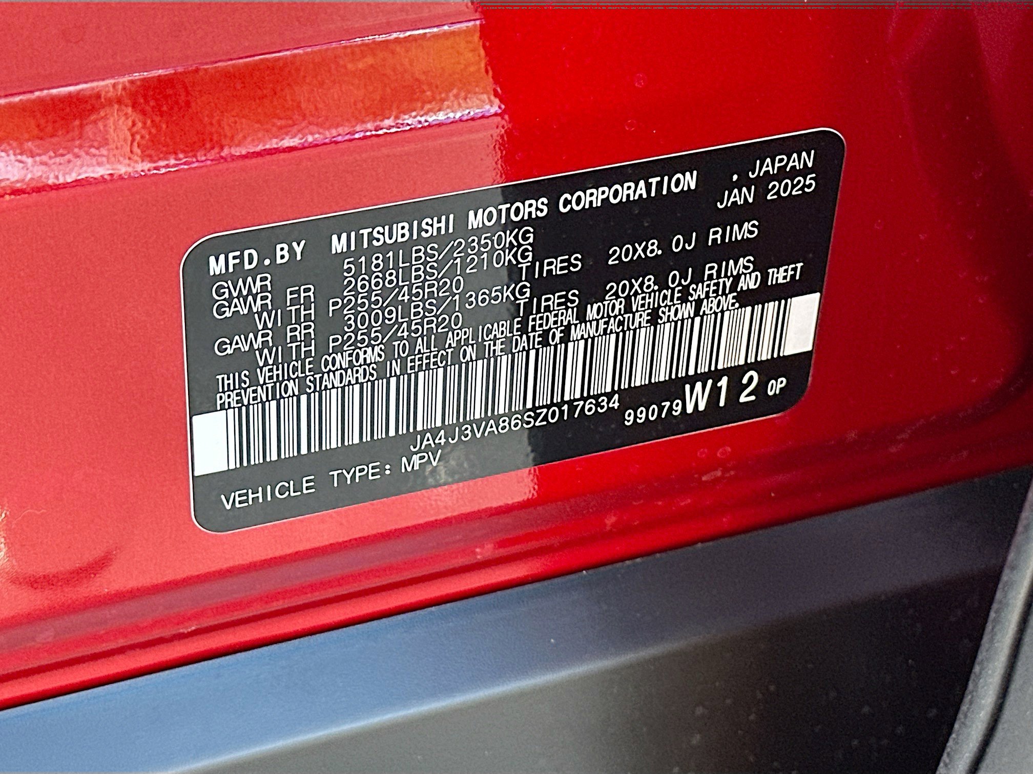 New 2025 Mitsubishi Outlander SE image 22