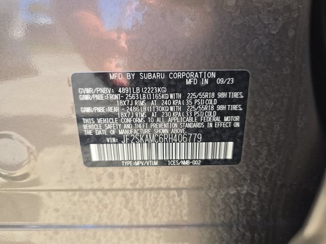 Certified 2024 Subaru Forester Touring AWD/4WD image 30