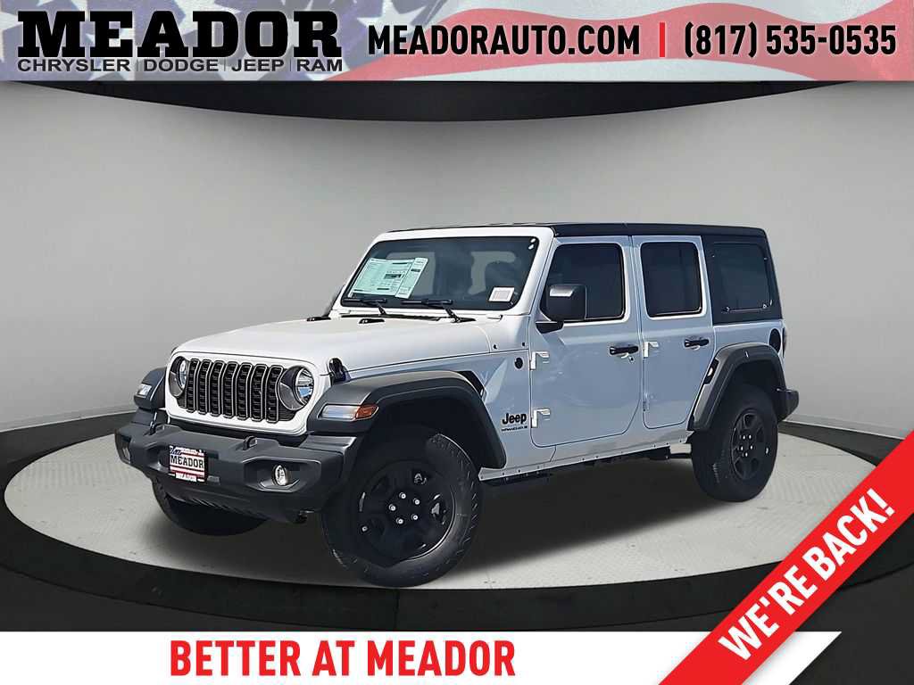 New 2026 Jeep Wrangler Unlimited Sport