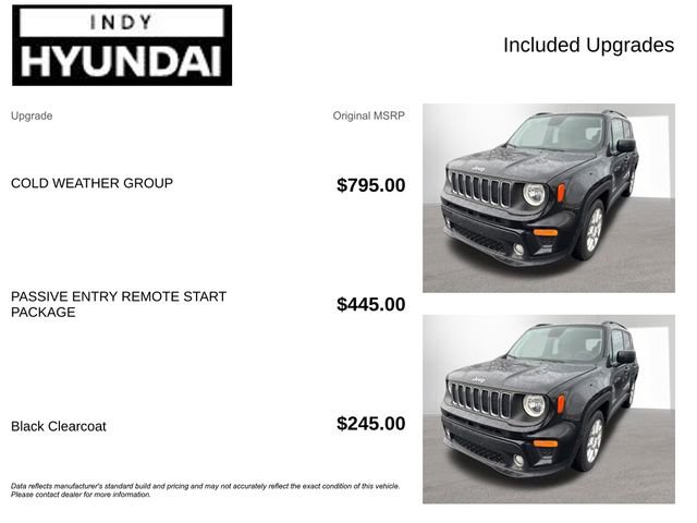 Used 2020 Jeep Renegade Latitude w/ Cold Weather Group image 4