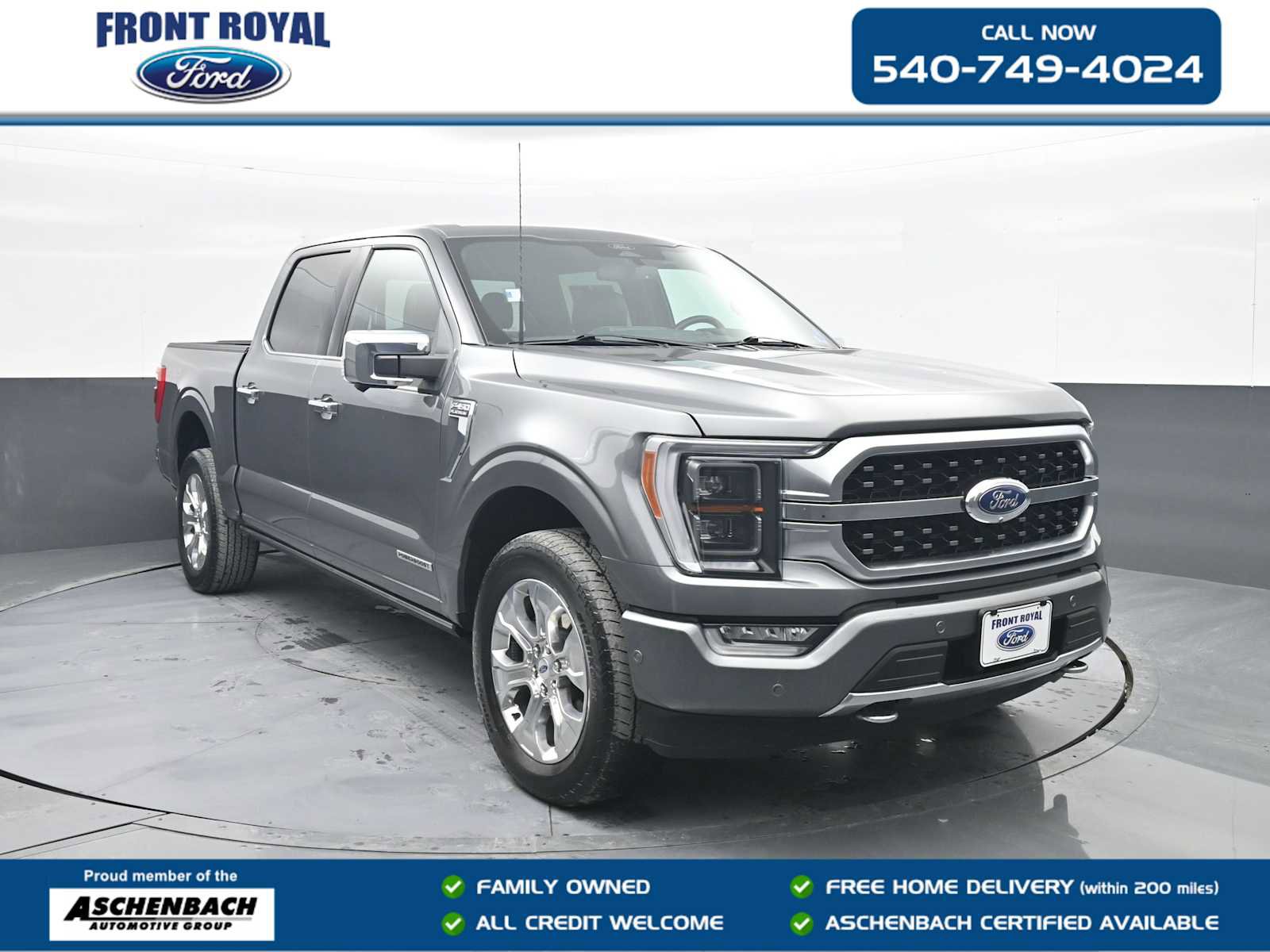 Used 2022 Ford F150 Platinum w/ Equipment Group 701A High image 49