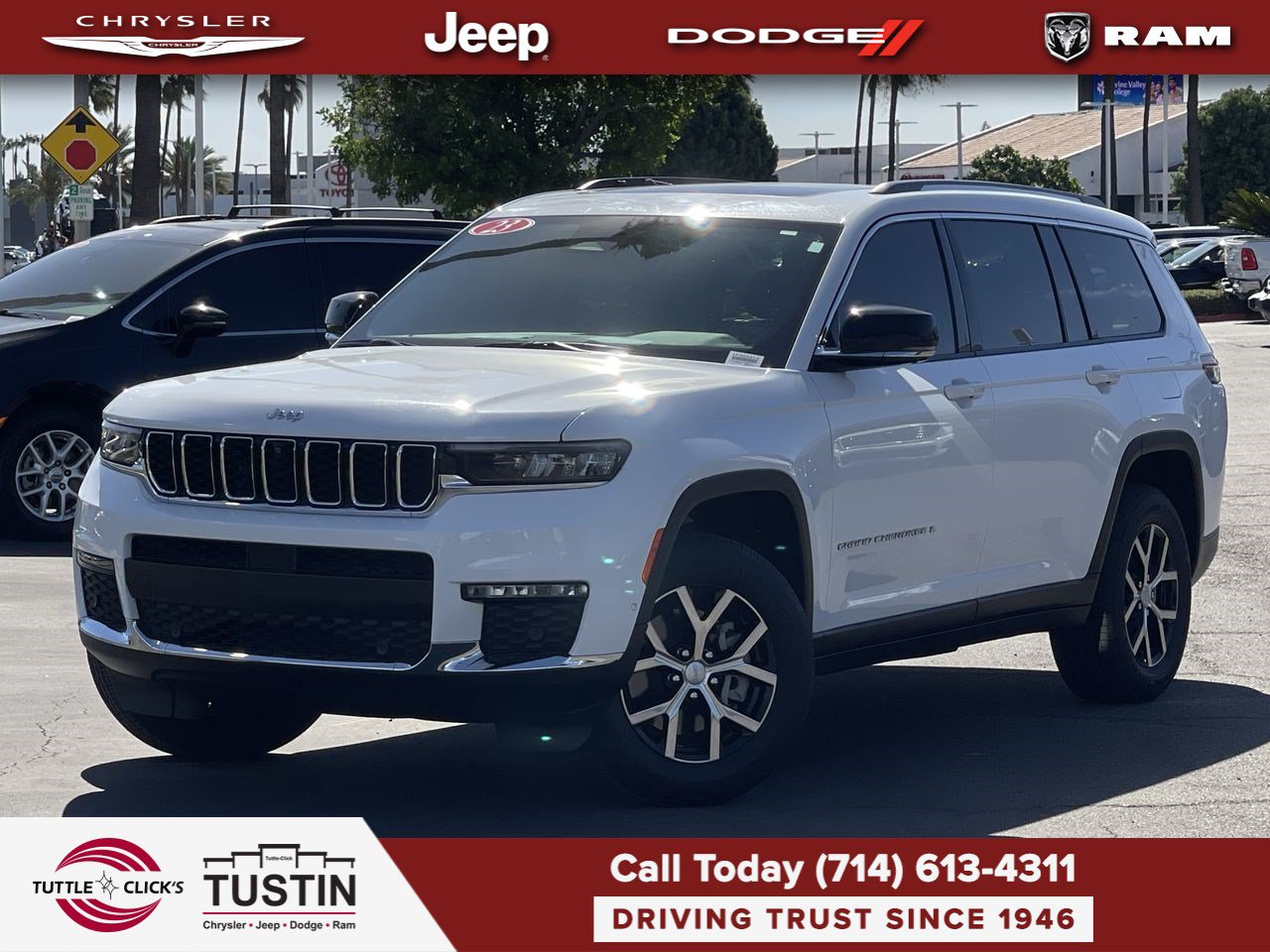 Used 2023 Jeep Grand Cherokee L Limited w/ Luxury Tech Group II AWD/4WD image 1