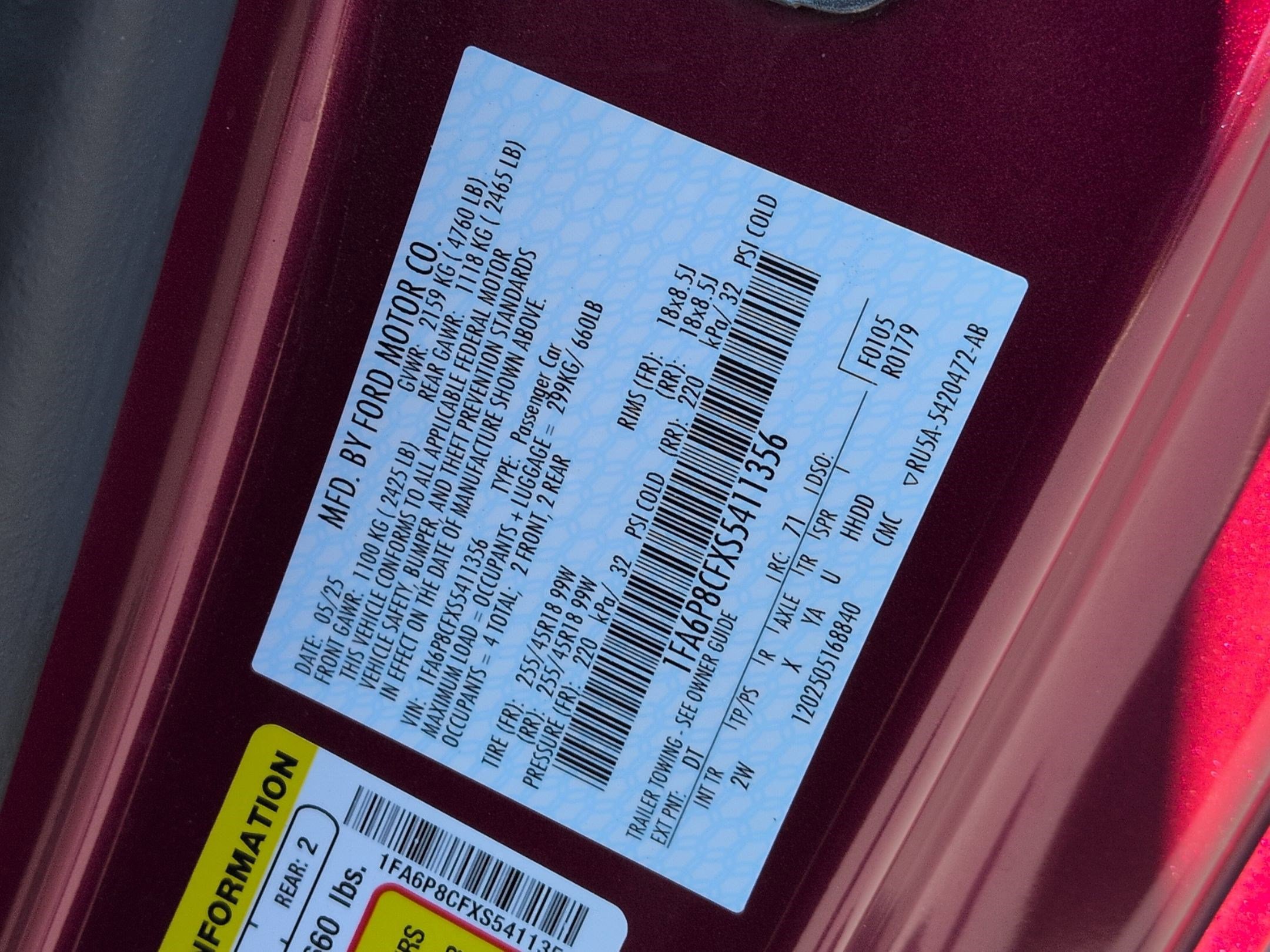 Used 2025 Ford Mustang GT RWD image 33