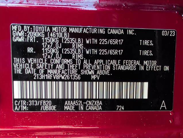 Used 2023 Toyota RAV4 LE FWD image 25
