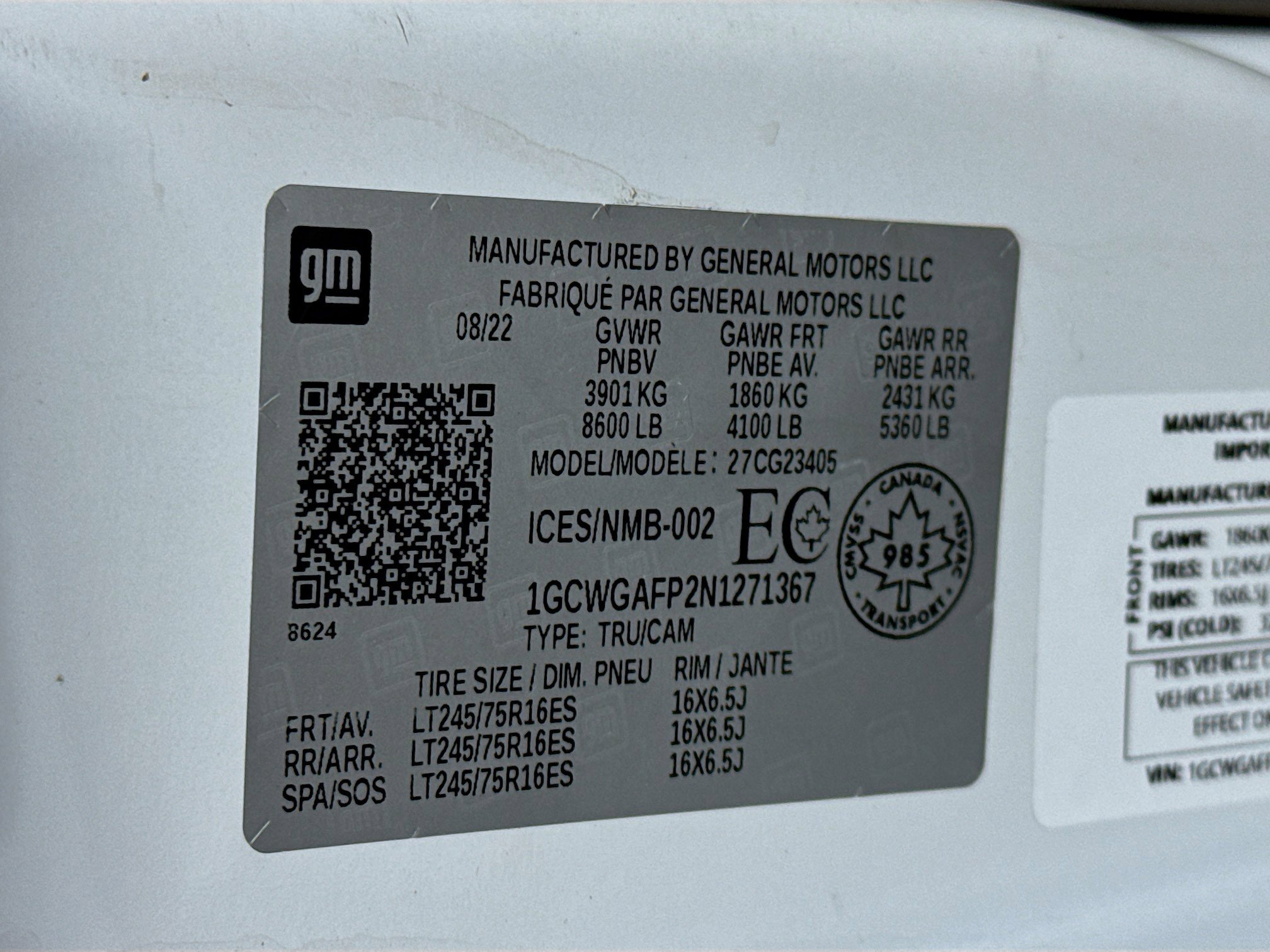 Used 2022 Chevrolet Express 2500 Work Van image 31