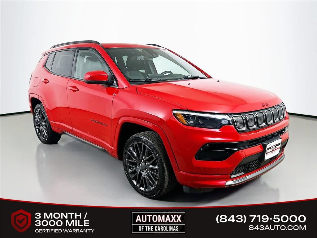 Used 2022 Jeep Compass High Altitude w/ (RED) Package image 1