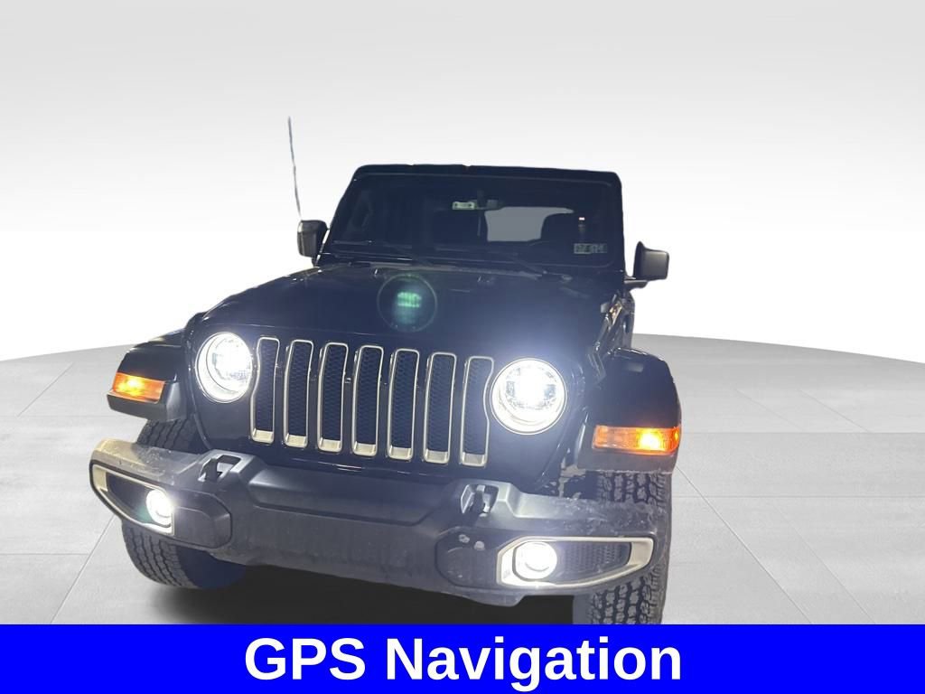 Used 2021 Jeep Wrangler Unlimited Sahara w/ Uconnect 4C Nav & Sound Group image 4