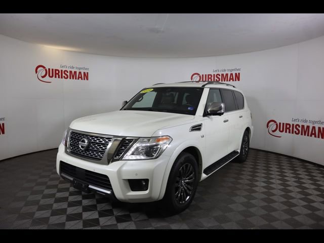 Used 2019 Nissan Armada Platinum w/ Captain's Chairs Package AWD/4WD image 3