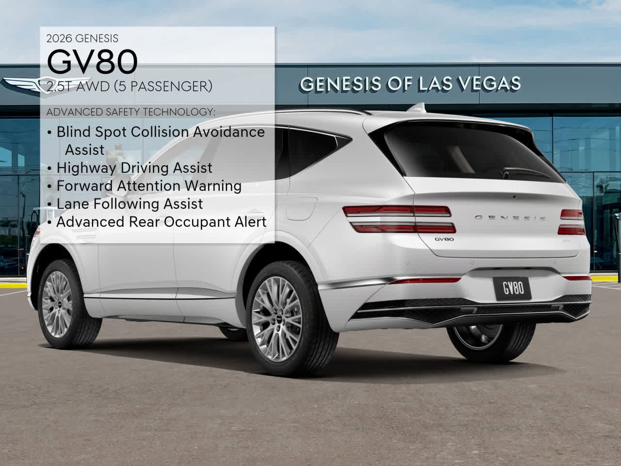 New 2026 Genesis GV80 2.5T image 7