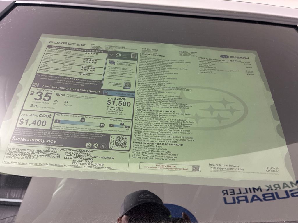 New 2026 Subaru Forester Limited AWD/4WD image 11