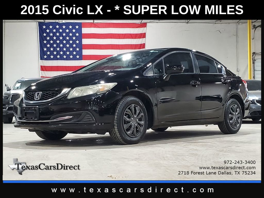 Used 2015 Honda Civic LX image 1