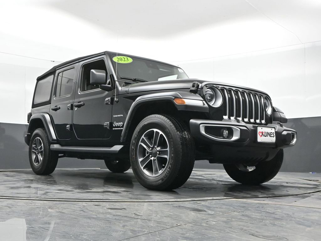 Used 2023 Jeep Wrangler Sahara w/ LED Lighting Group image 48