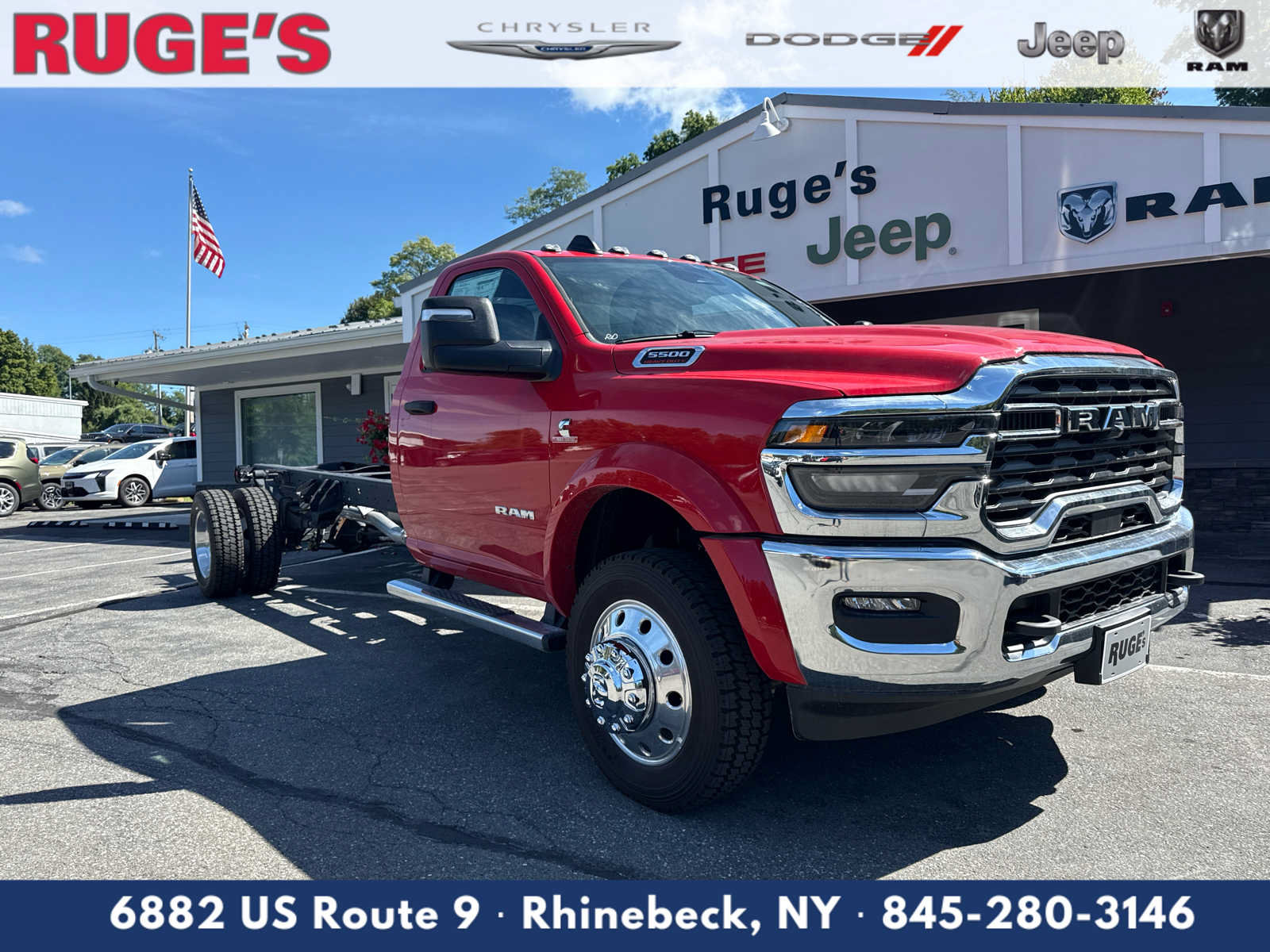 New 2026 RAM 5500 4x4 Regular Cab