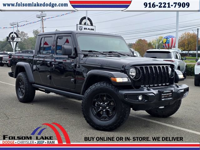 Certified 2021 Jeep Gladiator Willys image 1