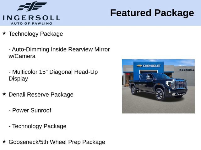 Used 2025 GMC Sierra 3500 Denali w/ Denali Reserve Package AWD/4WD image 15