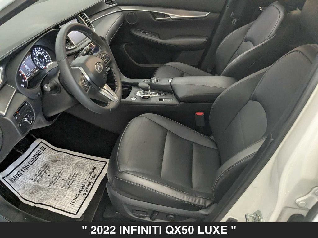 Used 2022 INFINITI QX50 Luxe w/ Appearance Package AWD/4WD image 13