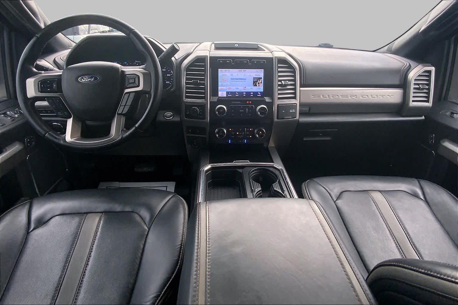 Certified 2021 Ford F350 Platinum AWD/4WD image 16