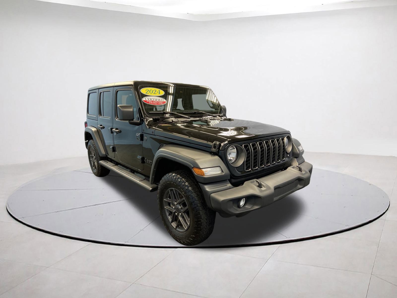 Certified 2024 Jeep Wrangler Sport S