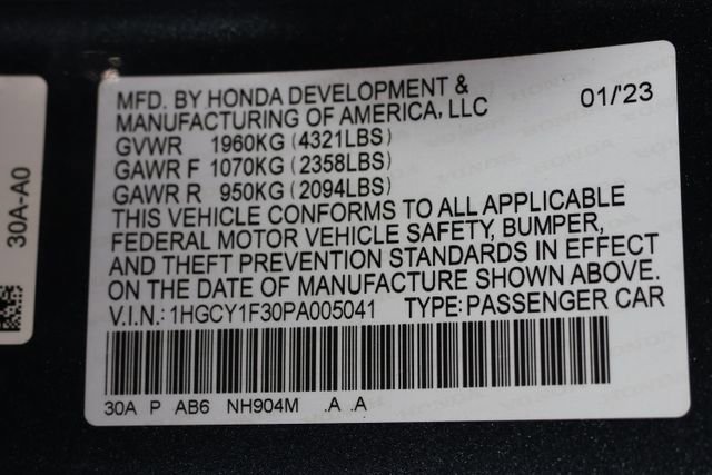 Used 2023 Honda Accord EX image 29