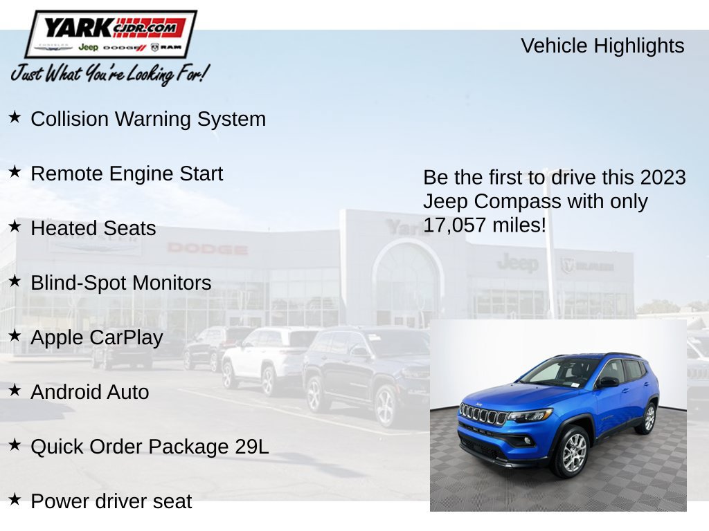 Certified 2023 Jeep Compass 4WD image 12