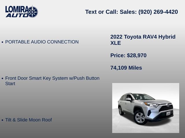 Used 2022 Toyota RAV4 XLE w/ Convenience Package AWD/4WD image 21