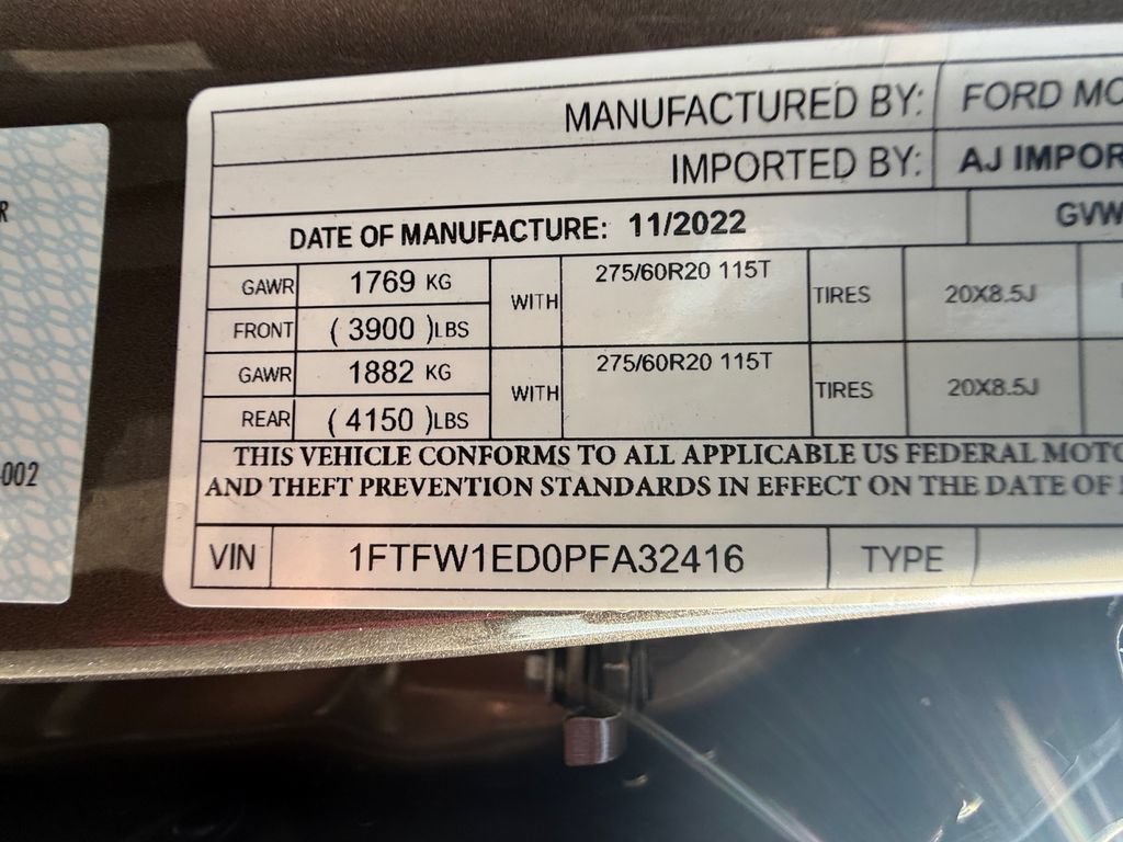 Used 2023 Ford F150 XLT w/ Equipment Group 302A High AWD/4WD image 45