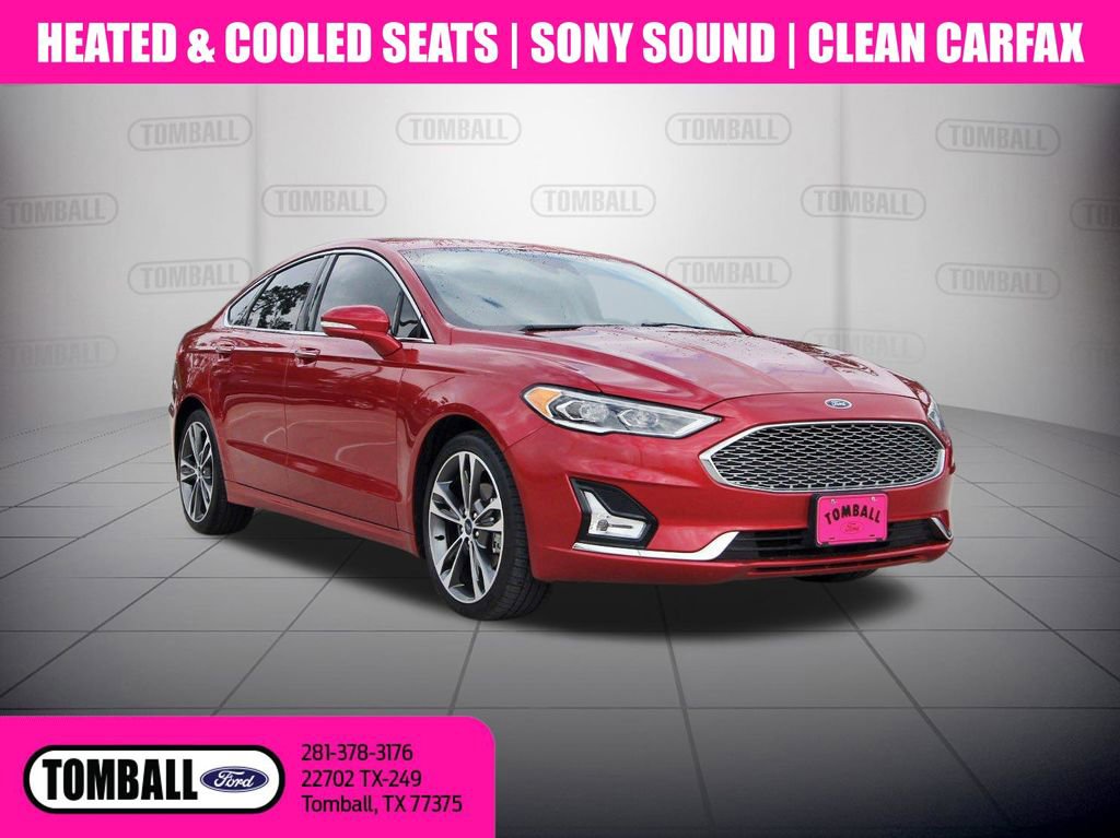 Used 2020 Ford Fusion Titanium FWD video 1