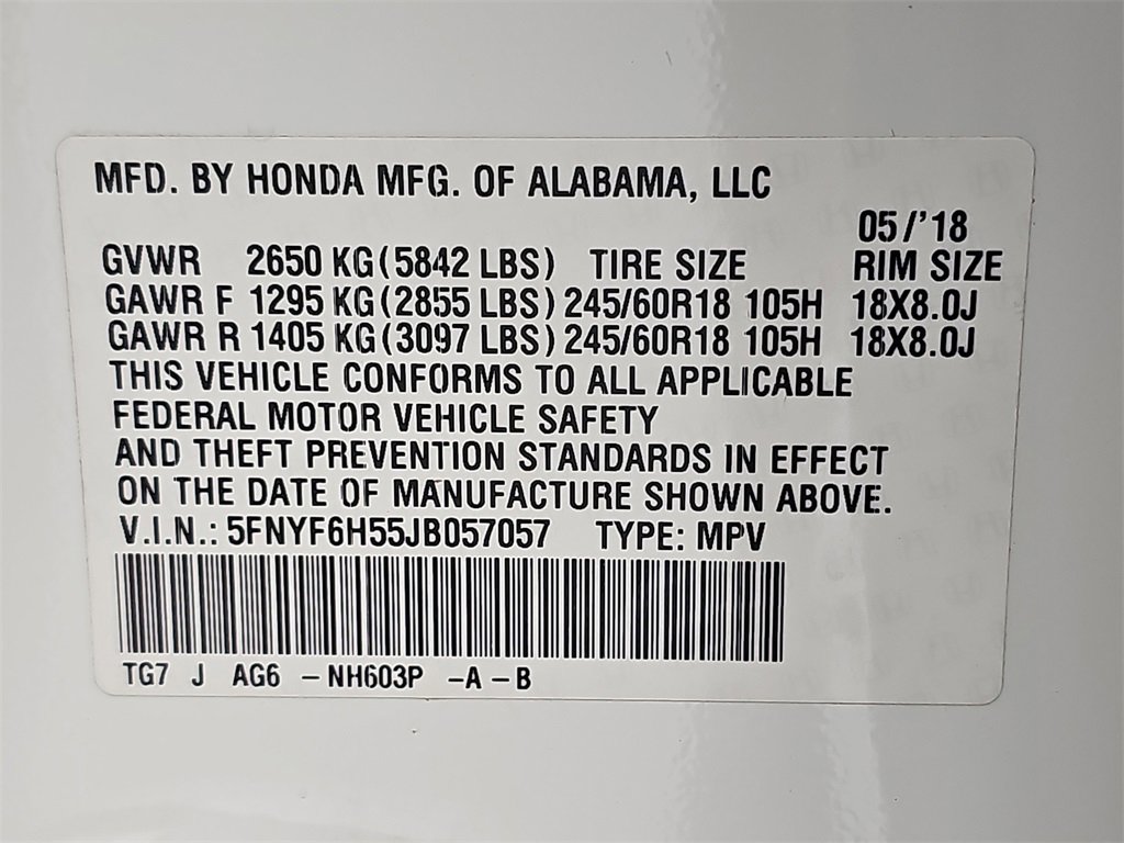 Used 2018 Honda Pilot EX-L image 46