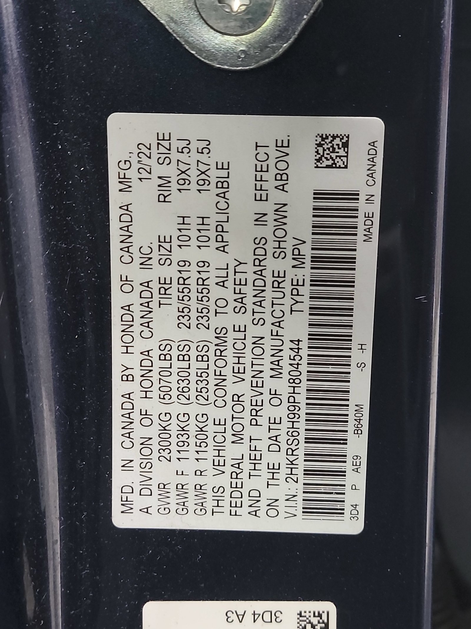 Certified 2023 Honda CR-V Sport Touring image 33