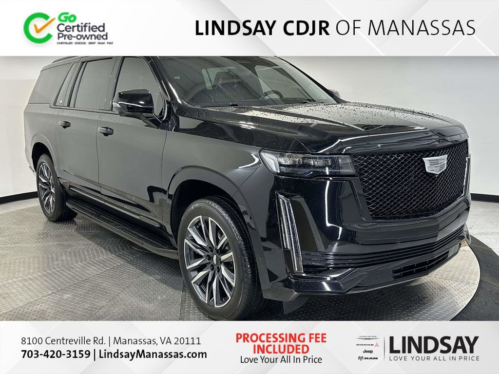 Used 2022 Cadillac Escalade ESV Sport w/ Touring Package image 1