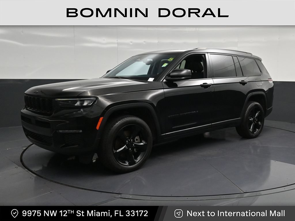 Used 2024 Jeep Grand Cherokee L Limited w/ Black Appearance Package RWD image 1
