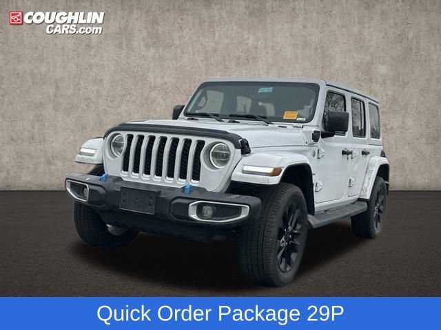 Used 2022 Jeep Wrangler Unlimited Sahara 4xe w/ Dual Top Group image 4